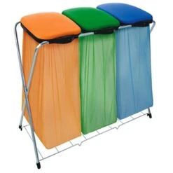 Vuilniszakhouder - 3 Deksels