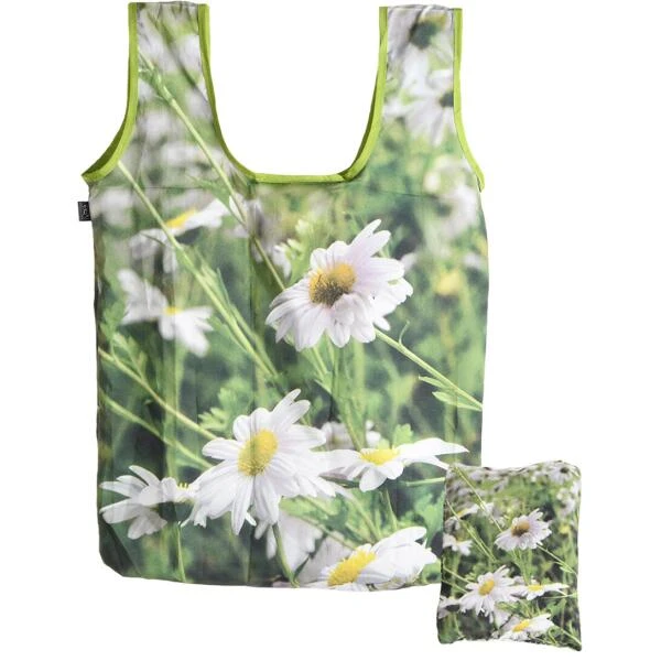 ESSCHERT DESIGN Opvouwbare Tas Bloemenprint 2 ESSCHERT DESIGN Opvouwbare Tas Bloemenprint - Afbeelding 2