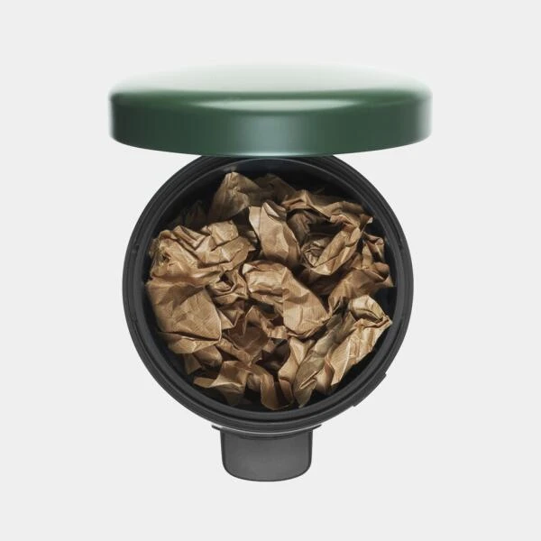 Pedaalemmer NewIcon BRABANTIA - 12 Liter Dennengroen 4 Pedaalemmer NewIcon BRABANTIA - 12 Liter Dennengroen - Afbeelding 4