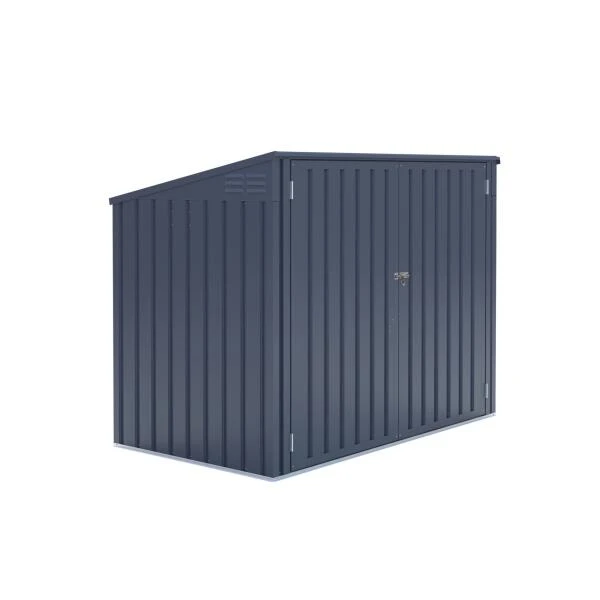 Sinolily Polly B Containerberging - 173 × 101 × 131 Cm - Antraciet 1 Sinolily Polly B Containerberging - 173 × 101 × 131 Cm - Antraciet