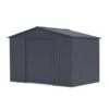 Sinolily Archer C Tuinhuis Met Dubbele Schuifdeur - 5,29 M² - Antraciet
