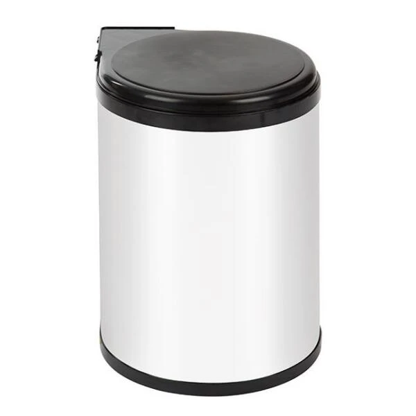 Inbouw Afvalemmer Wit 14 Liter 1 Inbouw Afvalemmer Wit 14 Liter