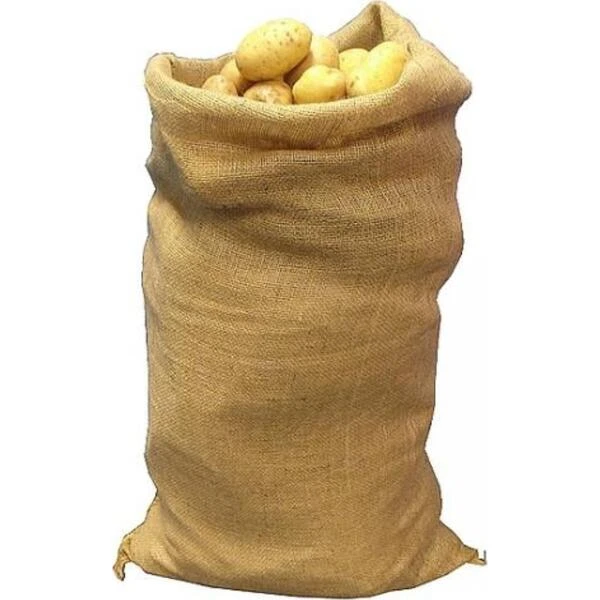 Jutezakken 0,6 × 0,8 M - Set Van 2 Stuks 1 Jutezakken 0,6 × 0,8 M - Set Van 2 Stuks