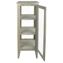 ESSCHERT DESIGN Landelijke étalagekast - Kippengaas -Brabantia Verkoopwinkel landelijke talagekast kippengaas 1518092572 1 600