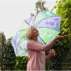 ESSCHERT DESIGN Paraplu Met Bloemenprint - Ø 120 Cm -Brabantia Verkoopwinkel paraplu met bloemen 120 cm 1492183705 1 600