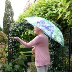 ESSCHERT DESIGN Paraplu Met Bloemenprint - Ø 120 Cm -Brabantia Verkoopwinkel paraplu met bloemen 120 cm 1492183750 1 600