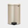 Pedaalemmer NewIcon BRABANTIA - 20 Liter Champagne