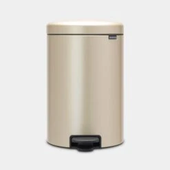 Pedaalemmer NewIcon BRABANTIA - 20 Liter Champagne