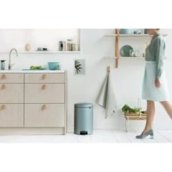 Pedaalemmer NewIcon BRABANTIA - 20 Liter Muntgroen -Brabantia Verkoopwinkel pedaalemmer newicon 20 l muntgroen 1607880254 4 600