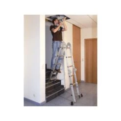 Telescopische Vouwladder Telefold 4 X 3 -Brabantia Verkoopwinkel telescopische vouwladder telefold 1603374289 4 600