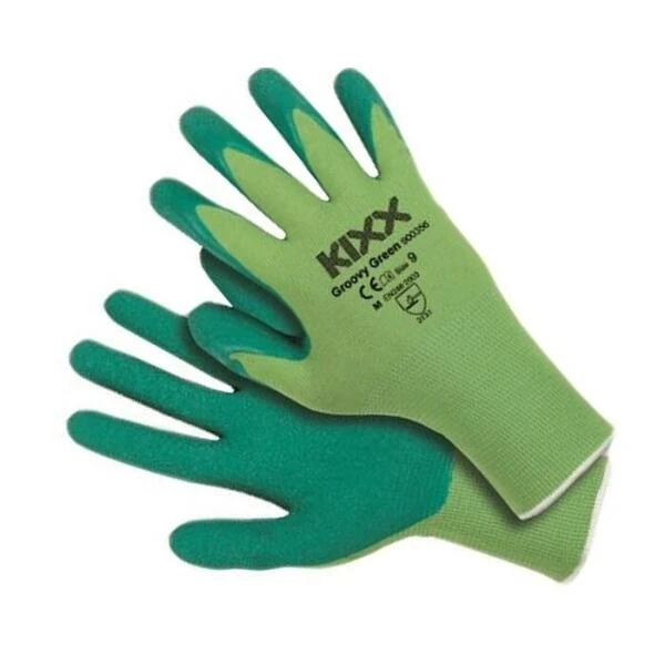 Kixx Tuinhandschoen Groovy Green - Maat 9 - 1 Paar 1 Kixx Tuinhandschoen Groovy Green - Maat 9 - 1 Paar