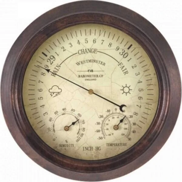 Westminster Barometer En Thermometer 1 Westminster Barometer En Thermometer