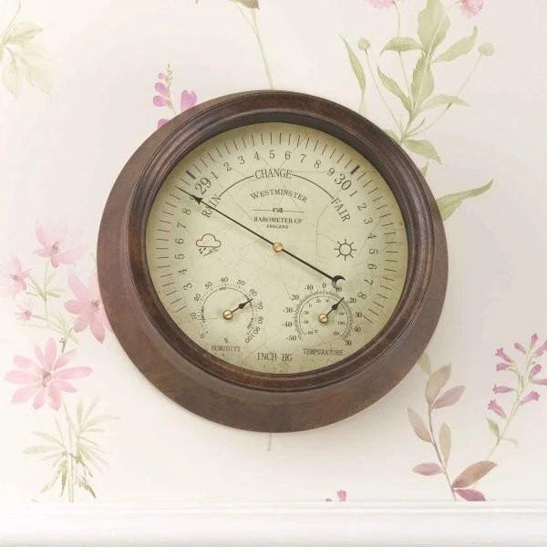 Westminster Barometer En Thermometer 2 Westminster Barometer En Thermometer - Afbeelding 2