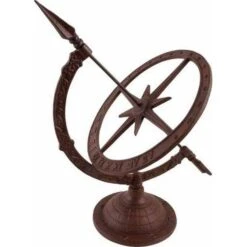 ESSCHERT DESIGN Zonnewijzer In Gietijzer